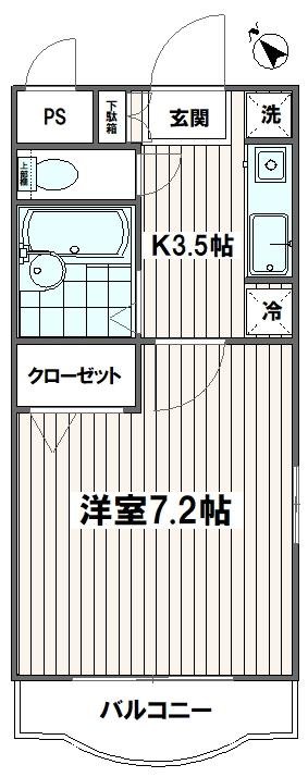 ラ・ピアーチェ301_間取り図